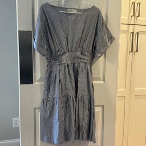 Vineyard Vines size L seersucker mini dress.